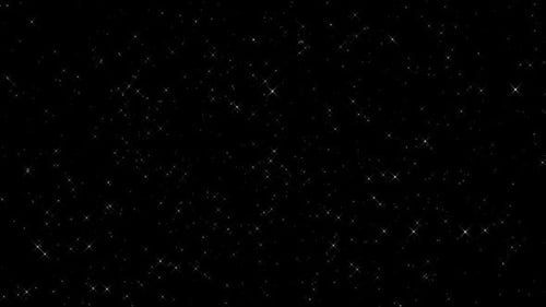 Abstrakte leuchtende Sterne am Himmel