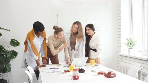 Happy Business Team in Office