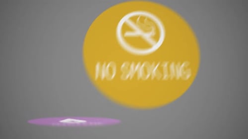 Typography and icon animation presents different areas of human activity.