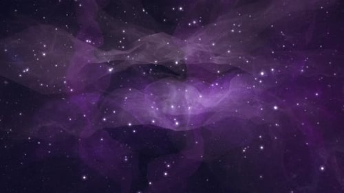 Space Travel Stars Stock Video