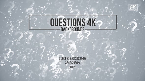 Questions Backgrounds, Backgrounds Motion Graphics ft. answer & choice ...