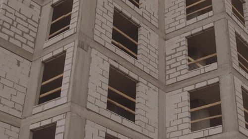 Concrete Blocks Building