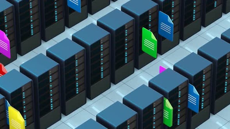 Files or documents transferring between servers in a datacenter ...