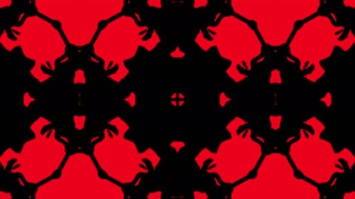 Abstract red geometric seamless pattern background