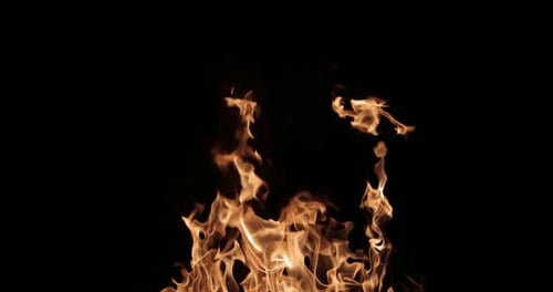 Fire Flames Slow Motion