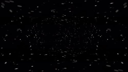 Dark Room with Circles