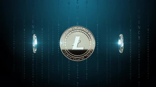 Set 5-7 Rotation d'arrière-plan de crypto-monnaie LITE 4K