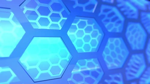 Boucle de fond en technologie à motif hexagonal Medical Grid