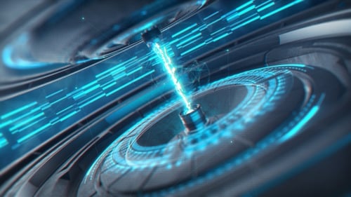 Sci-Fi-Motion-Hintergrund