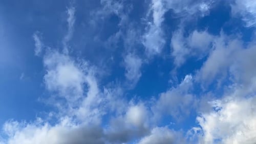 Wolken, Himmel, Zeitraffer