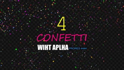 Confetti HD Pack4