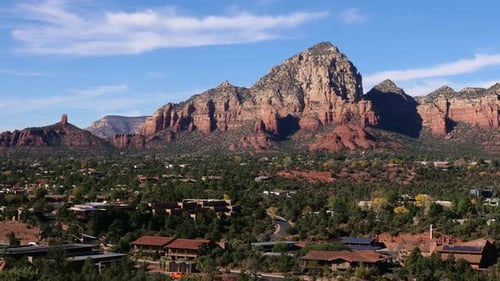 Sedona Arizona Overlook Timelapse with Rock Formations