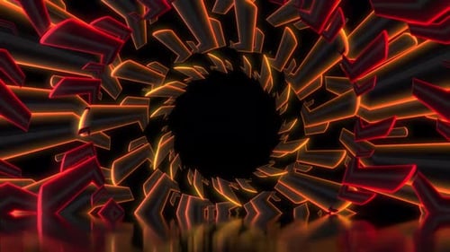 Farbiger animierter Looping-Hintergrund