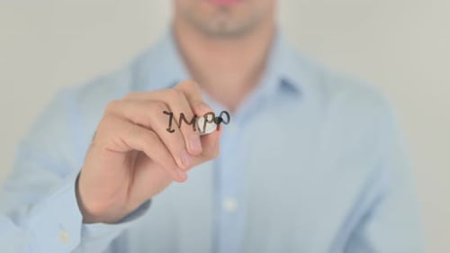 Melhorando as vendas on-line, escrevendo em tela transparente