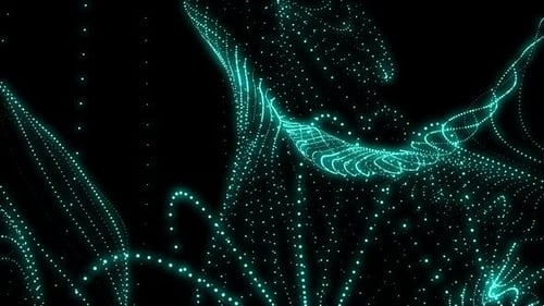 Partículas que cambian de color en Alpha