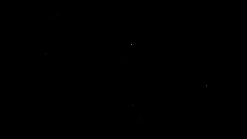 Clean Black Background with Logo and Sparkles