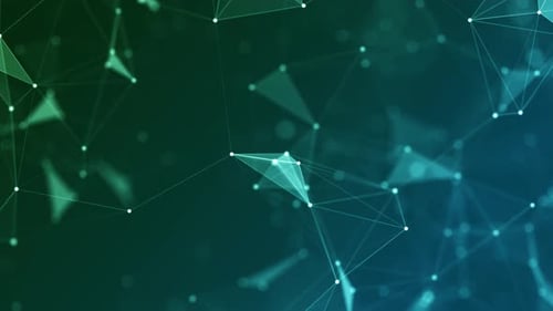 4K-Netzwerk-Hintergrund — Loopable