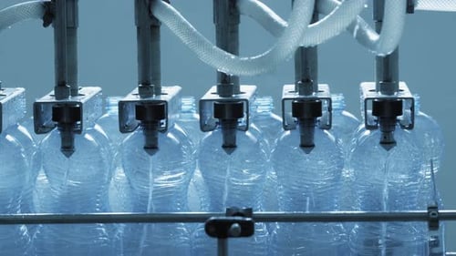 Automated Water Bottles Filling Production Line