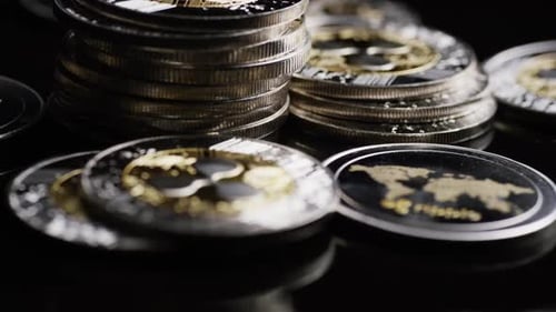 Plan rotatif de Bitcoins (cryptomonnaie numérique) - Ripple