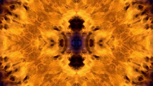 Kaleidoskopischer Videohintergrund