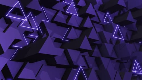 Purple Triangle
