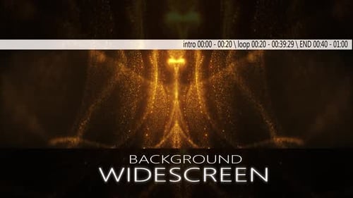 Elegant Golden Particles Sparkling Awards Background Loop