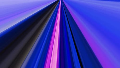 Abstract Futuristic Light Speed Tunnel Animation