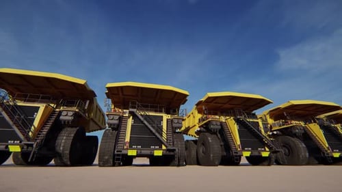 Giant Mining Trucks