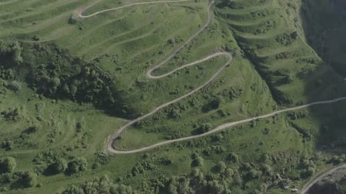 Beautiful Mountain Green Fields Terraces