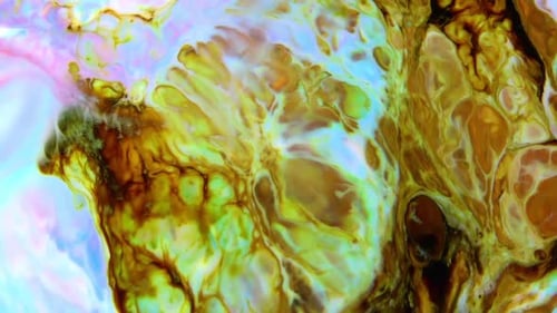 Psychedelic Galactic Paint Texture Background 195