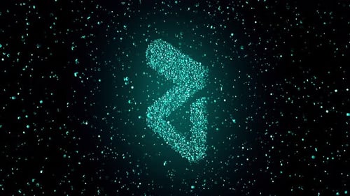 Emblem Of Crypto Currency Zilliqa Or Zil 4k