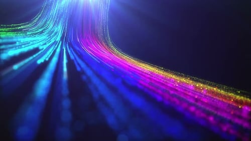 Rainbow Light Background