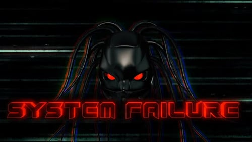 Tête Cyborg avec système de défaillance VJ Loop