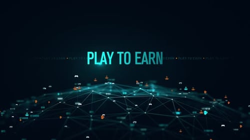 Play To Earn Metaverse Gaming Digital Globe 4K