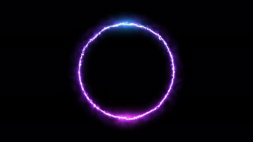Glow Neon Circle Light Loop