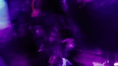 Abstract Purple and Black Lighting Effects