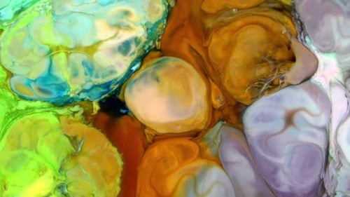 Psychedelische galaktische Farbtextur Hintergrund 179