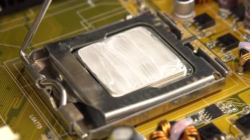 Pulls the Central Processor Out of the Motherboard. The Processing System of the Central Processes