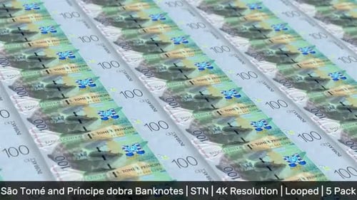 Billets de São Tomé et Principe Monnaie/Dobra/Devise Db/STN/Paquet de 5 - 4K