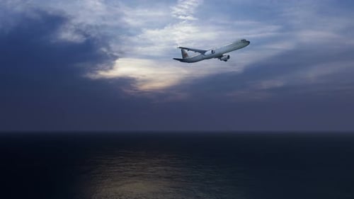 Airplane In The Night