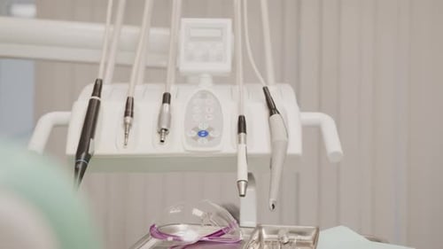 Dental Office Setup with Sterile Equipment
