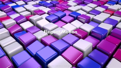 Elegant Cubes Motion 8