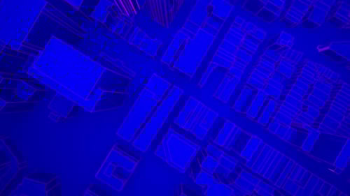 Fly Over Metaverse City