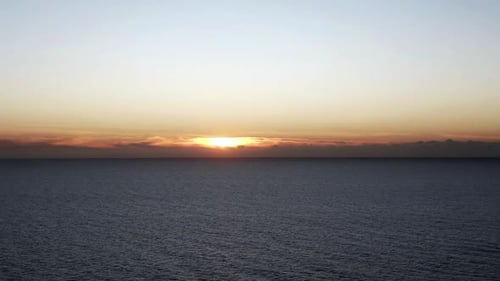 Sun Rays over the Ocean