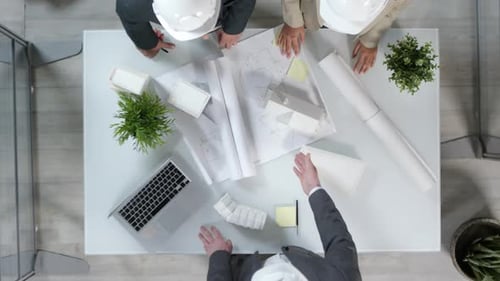 Engineers Having Business Conversation