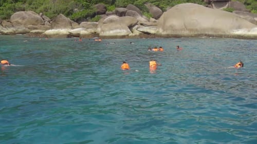 Snorkeling Near Similans