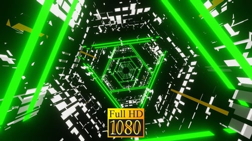 Tunnel Vj Loop Fliegt in einem Traum HD