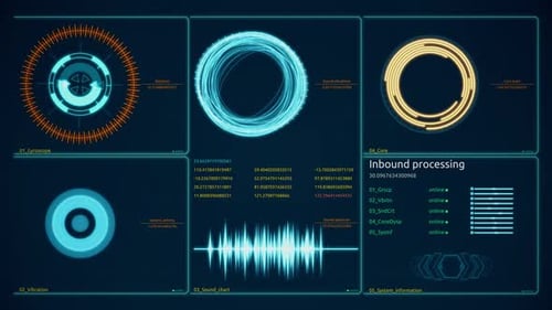 Hi-tech user interface display