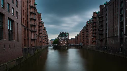 Raining Evening in Hamburg