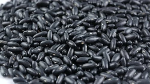 viel schwarze Bohnen